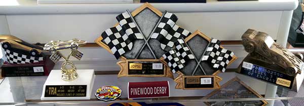 Pinewood Derby Awards and Trophies