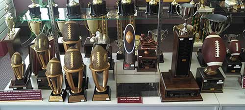 Michigan Fantasy Football Trophies from Great Lakes Trophies
