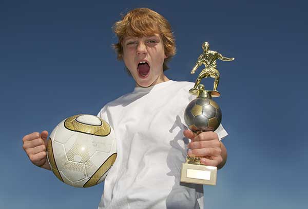 2017 Michigan Boys Soccer Trophies